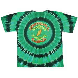 Grateful Dead Celtic Bear Tie Dye T-shirt