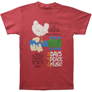 Woodstock Distressed Poster T-shirt