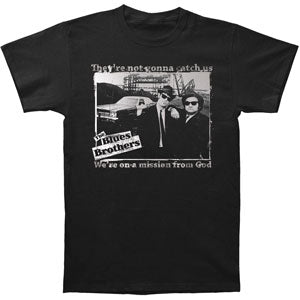 Blues Brothers Not Gonna' Catch Us Slim Fit T-shirt
