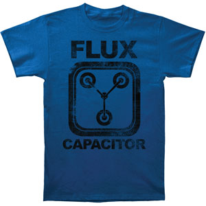 Back To The Future Flux Capacitor Slim Fit T-shirt