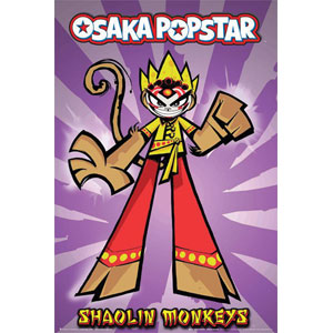 Shaolin Monkeys Domestic Poster