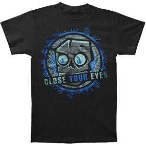 Close Your Eyes Robot T-shirt