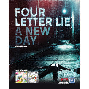 Four Letter Lie A New Day Concert Promo Poster