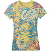 Bubble Gum Bears Juniors Long Length Junior Top