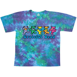 Grateful Dead Dancing Bear Tie Dye T-shirt