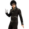 Bad Black Buckle Adult Michael Jackson Jacket Costume