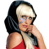 Lady Gaga Black Head Scarf Costume Accessory