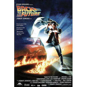 Back To The Future Marty Looking At Watch Domestic Poster