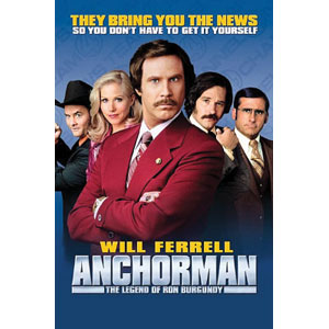 Anchorman: The Legend Of Ron Burgandy Group Domestic Poster