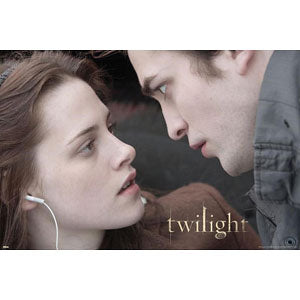 Twilight Edward And Bella Closeup Domestic Poster