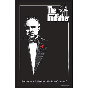 Godfather Red Rose Blacklight
