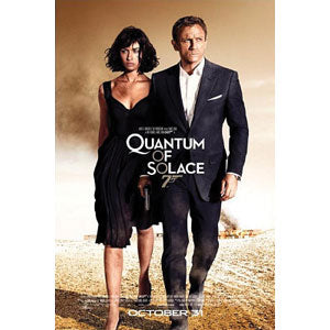 Daniel Craig & Olga Kurylenko Domestic Poster