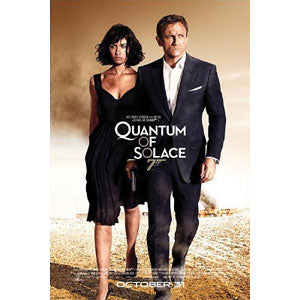 James Bond Daniel Craig & Olga Kurylenko Domestic Poster