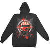 Samurai Zippered Hooded Sweatshirt