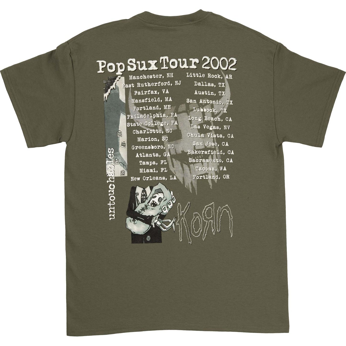 Korn Kornoir '02 Tour T-shirt