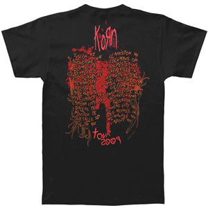 Korn Three Faces 09 Tour T-shirt