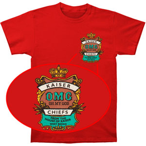 Kaiser Chiefs OMG T-shirt
