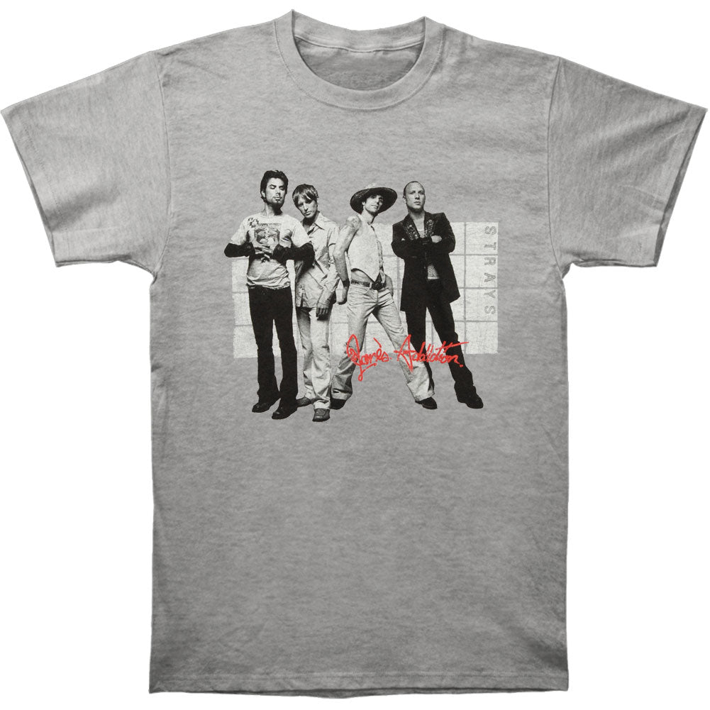 Janes Addiction Gray Photo T-shirt
