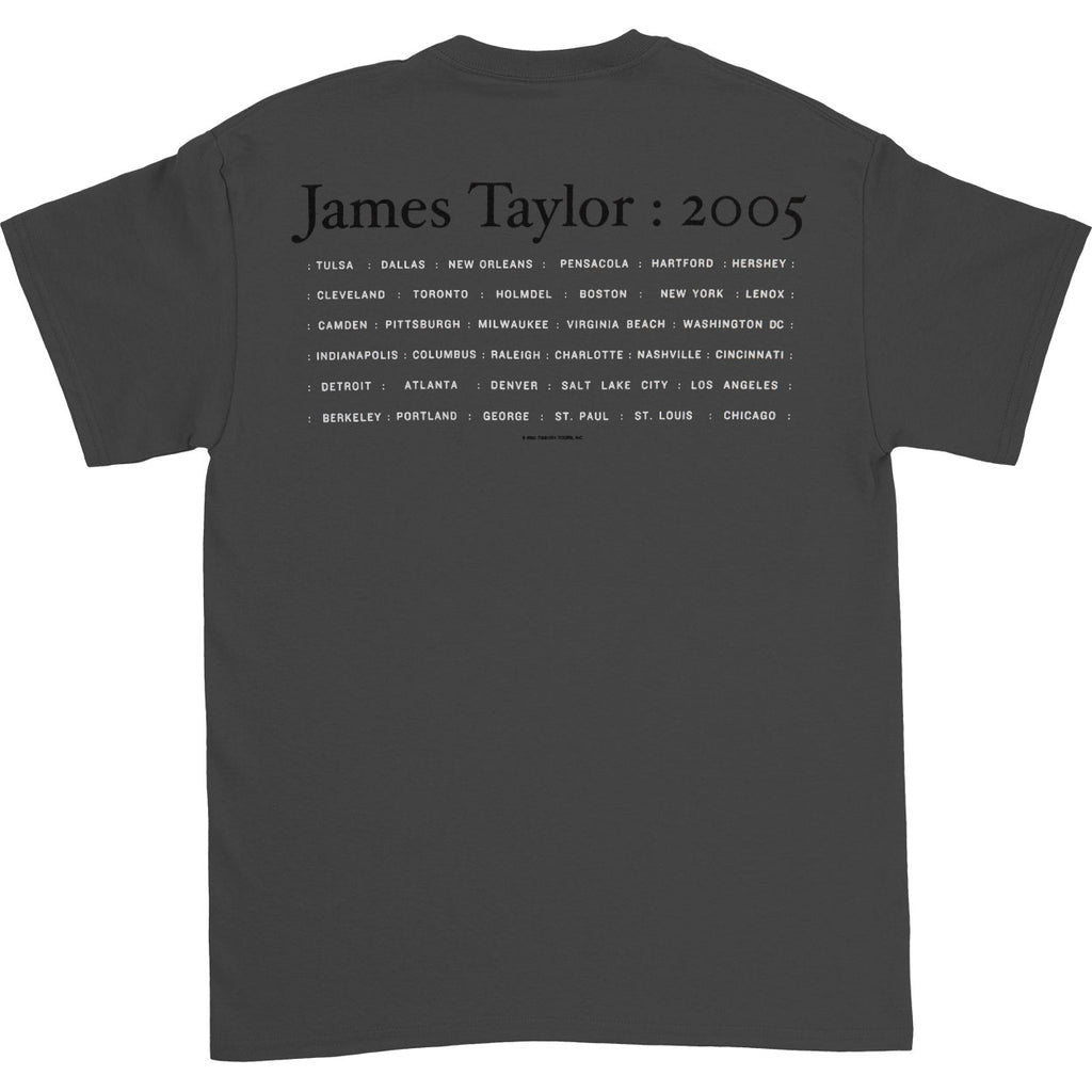 James Taylor Three Pictures 05 Tour T-shirt