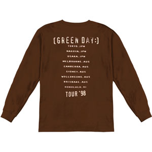 Green Day Nimrod Long Sleeve