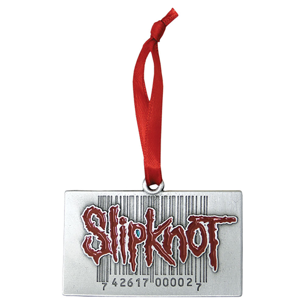 Slipknot Barcode Ornament Christmas Ornament