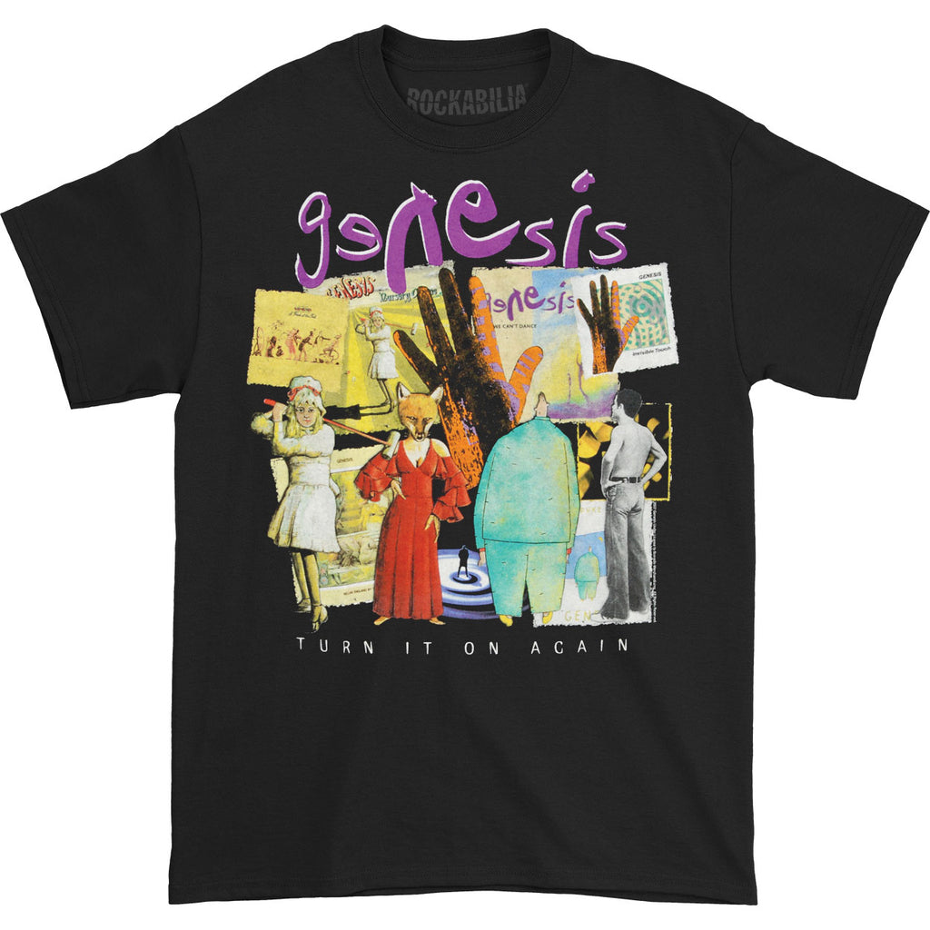 Genesis Album Collage 07 Tour T-shirt