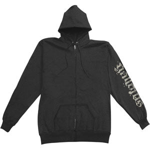Gallows Logo Zippered Hooded Sweatshirt