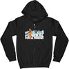 Skyline Zippered Hooded Sweatshirt