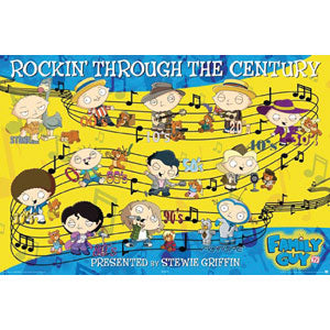 Family Guy Century Of Music Domestic Poster