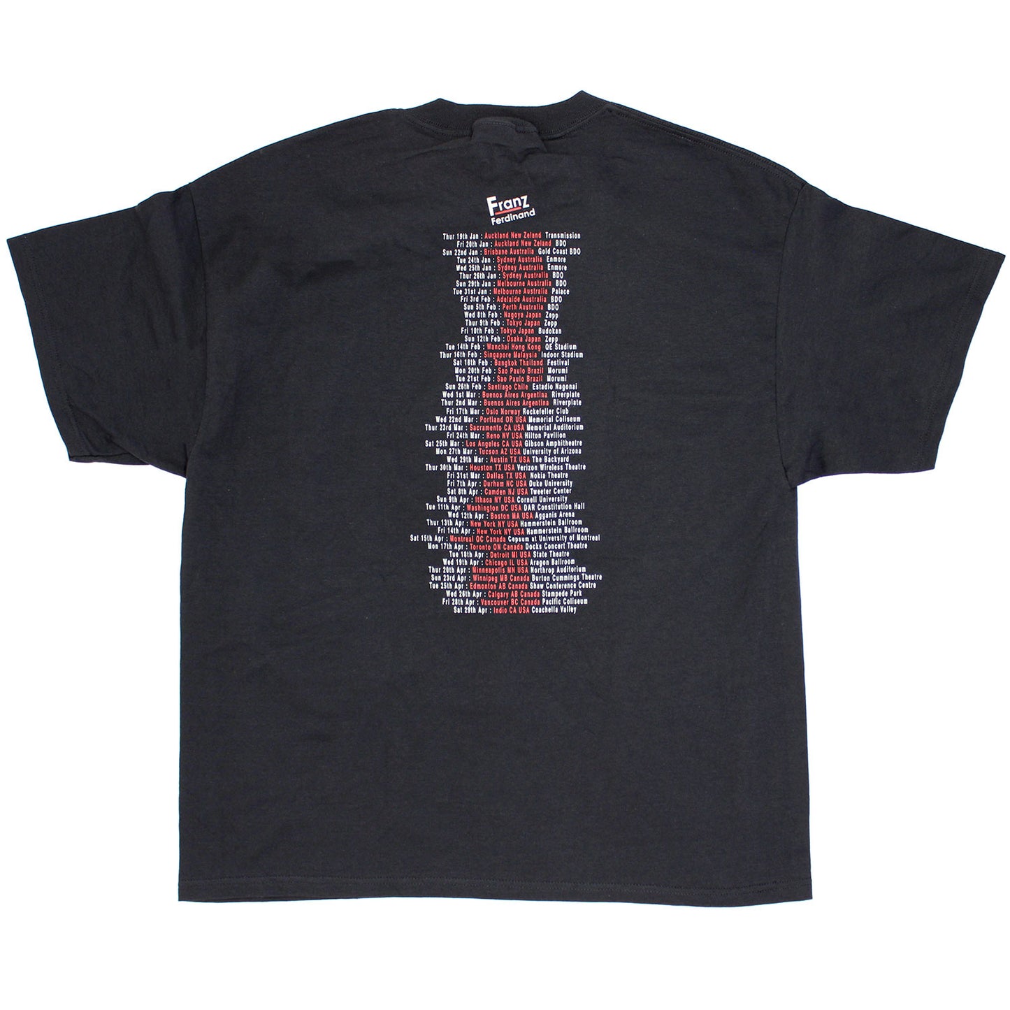 Franz Ferdinand Yelling T-shirt