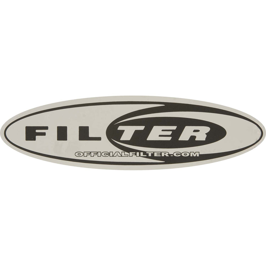 Filter Oval Logo Sticker 104129 | Rockabilia Merch Store