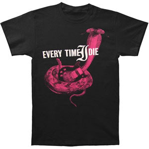 Every Time I Die Pink Snakes T-shirt