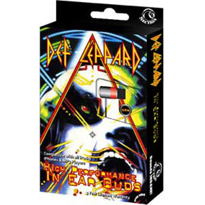 Def Leppard In Ear Buds