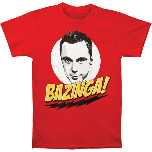Big Bang Theory Big Bang Theory Bazinga! With Sheldon T-shirt