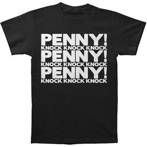 Big Bang Theory Big Bang Theory Knock Knock Knock Penny T-shirt