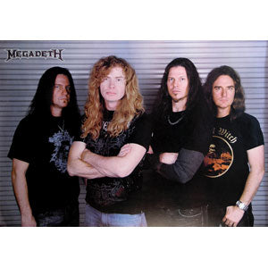 Megadeth Import Poster