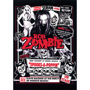 Rob Zombie Post Card
