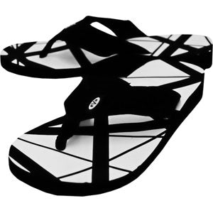 White EVH Flip Flops Flip Flops