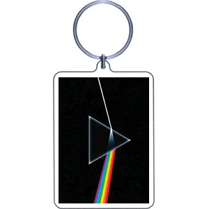 Pink Floyd Dark Side Of The Moon Plastic Key Chain