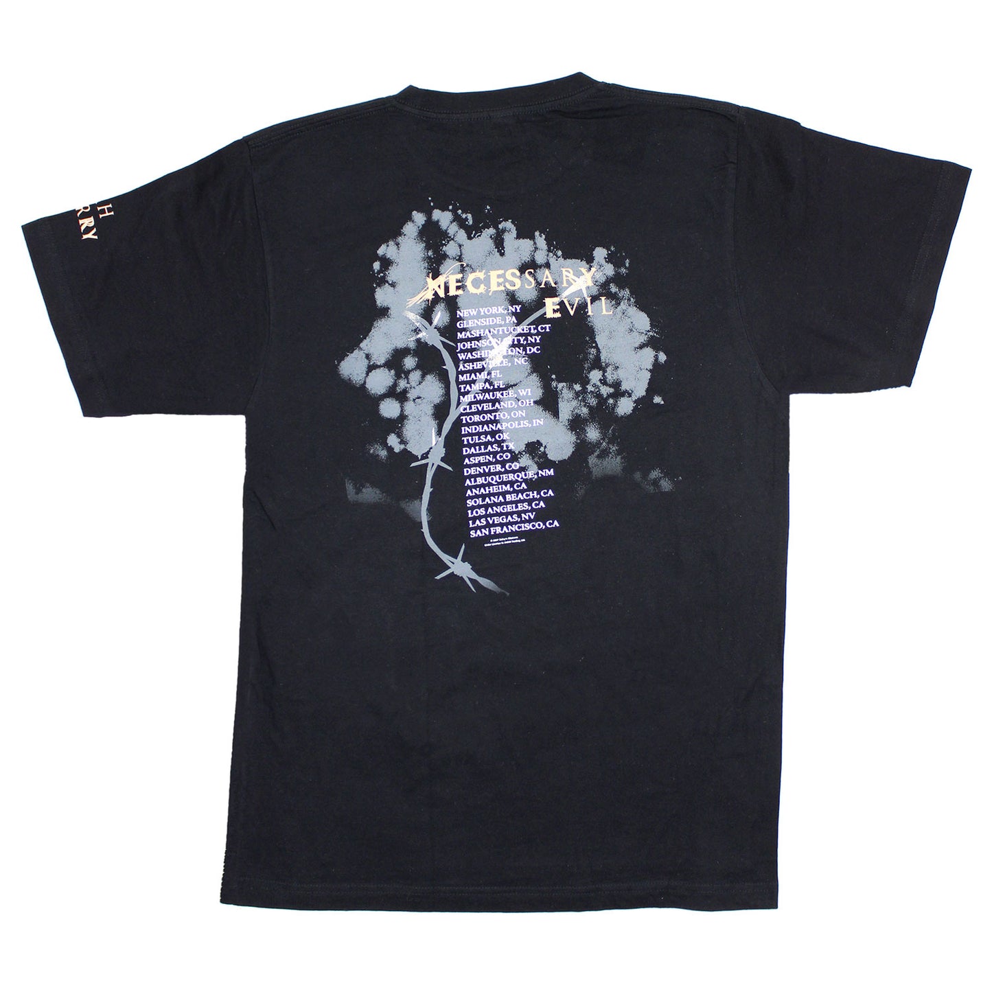 Necessary Evil Tour T-shirt