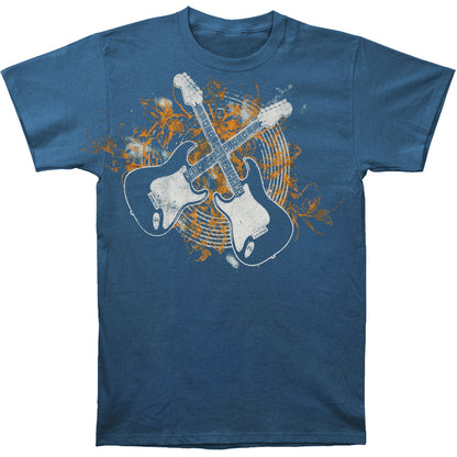 Novelty Crossed Guitars T-shirt