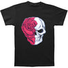 Skulee Roze Skull Slim Fit T-shirt