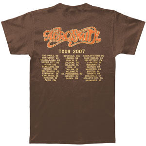 Distressed Sketch 2007 Tour Tee Slim Fit T-shirt