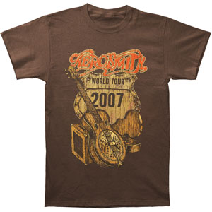 Distressed Sketch 2007 Tour Tee Slim Fit T-shirt