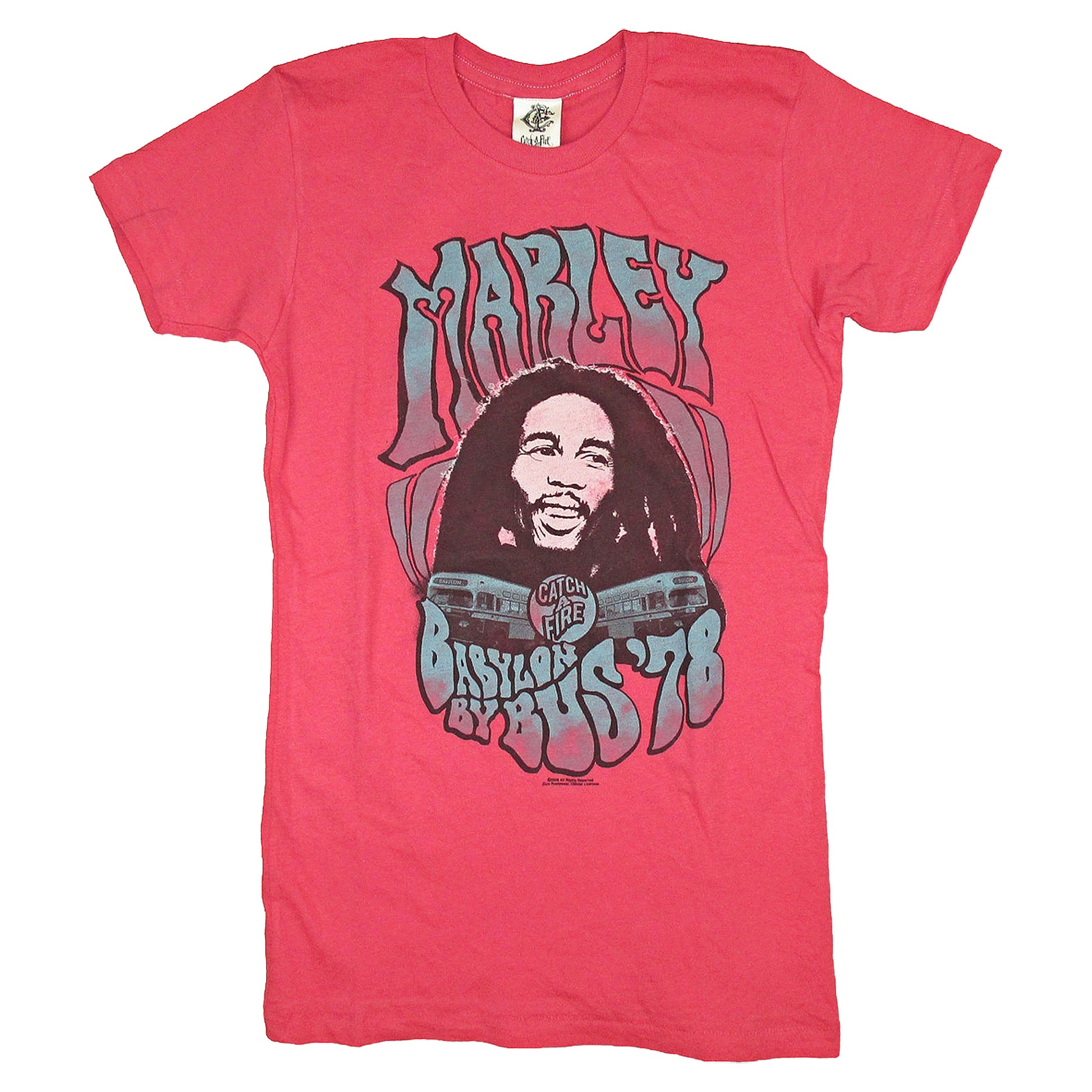 Bob Marley Babylon By Bus Tissue Junior Top