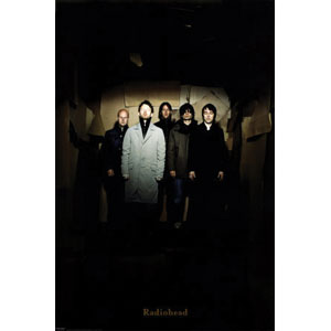 Radiohead Group Shot Domestic Poster