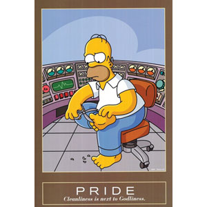 Simpsons Pride Domestic Poster