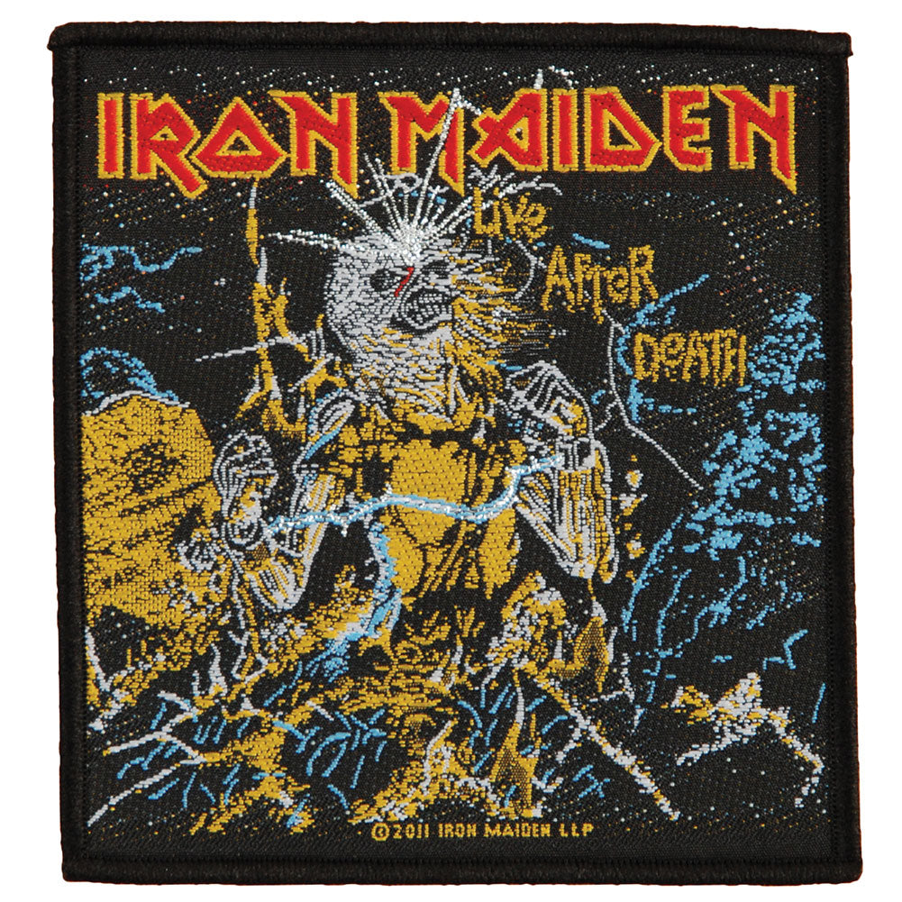 Iron Maiden Live After Death Woven Patch 106243 | Rockabilia Merch Store