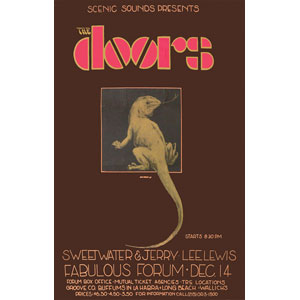 Lizard Concert Promo Poster