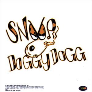 Snoop Dogg Cartoon Sticker